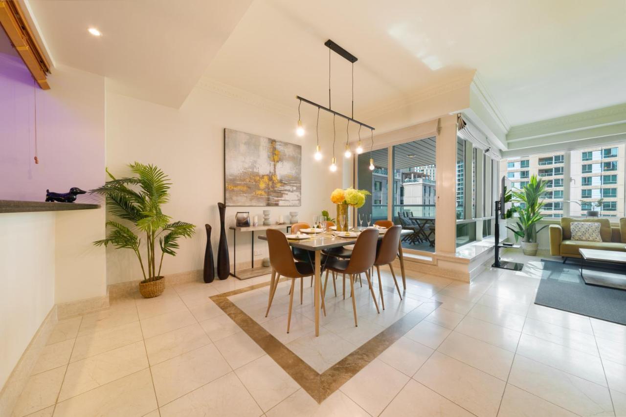 Maison Privee - Stunning Waterfront Apt With Marina View Nxt To Beach Dubai Ngoại thất bức ảnh